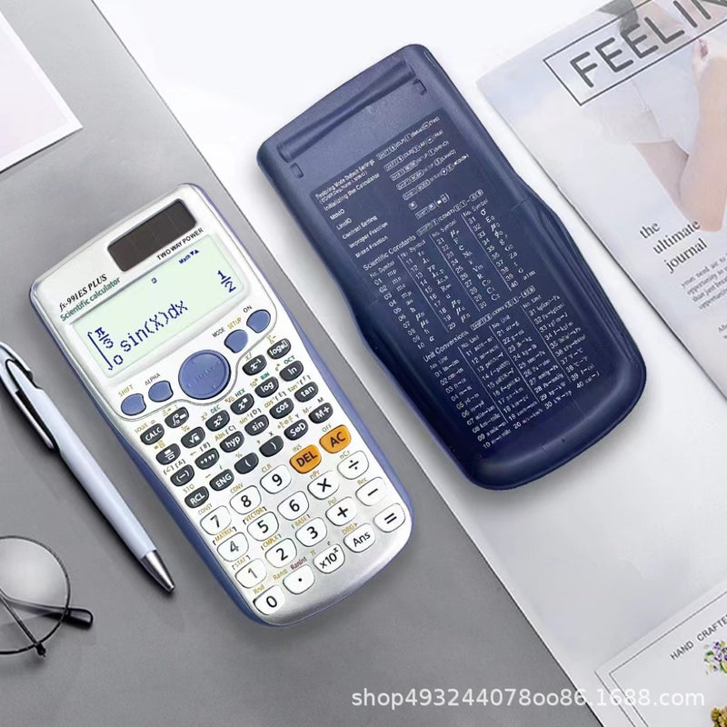 آلة حاسبة علمية Fx991Esplus الجيل الثاني للطلاب بشعار ملون - Image 3